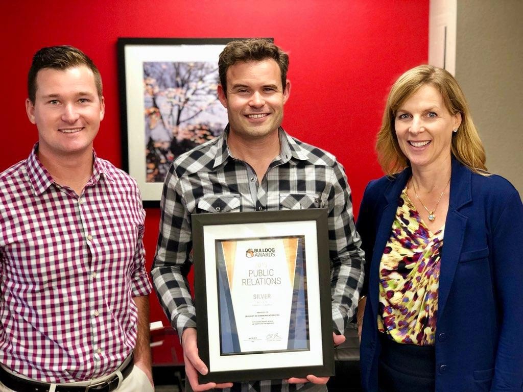 AWard winning B2B product launch PR pic