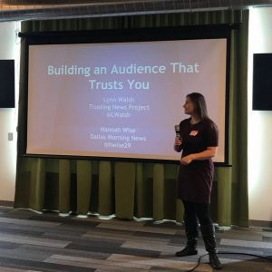 Lynn Walsh Trusting News project