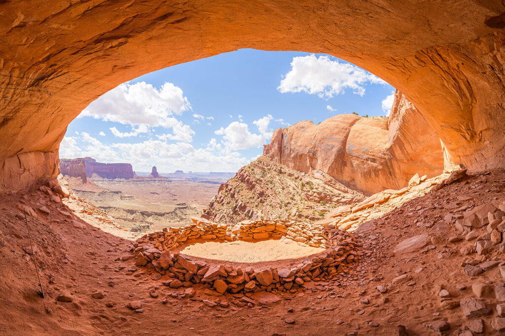 photo of False Kiva in Canyonlands National Park, Utah, USA for Native tourism blog