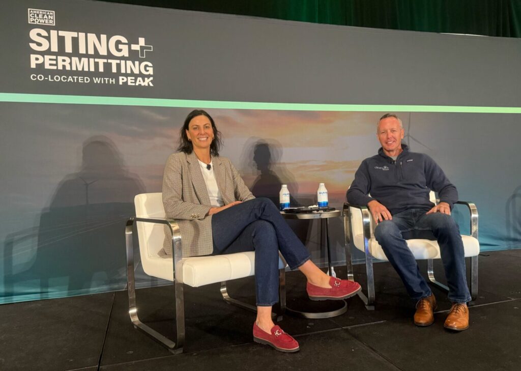 ACP Siting & Permitting panelists WOC | Signal's Andrea Saxenhofer and Cleantech San Diego's Jason Anderson
