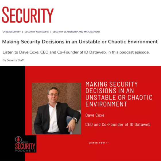 ID Dataweb Case Study Strategic Cybersecurity PR Security Magazine